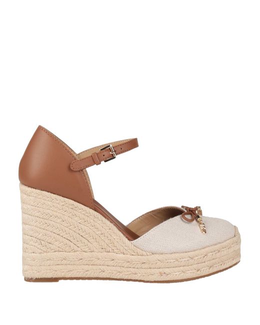 MICHAEL Michael Kors Natural Espadrilles Goat Skin, Textile Fibers