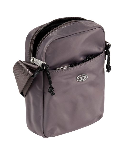 DIESEL Gray Cross-Body Bag for men