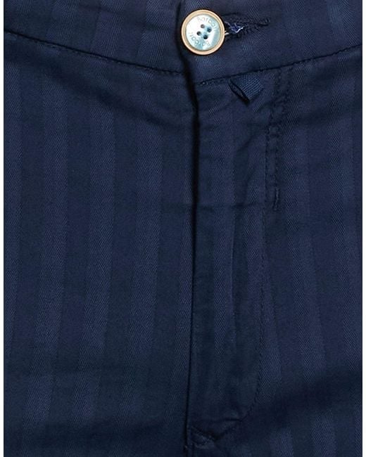Barbati Blue Pants Cotton, Elastane for men