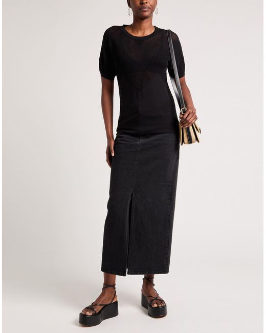 High Black Jumper