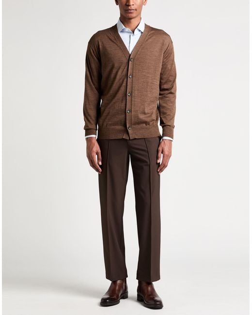 Junya Watanabe Brown Cardigan Wool for men