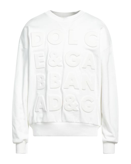 Sudadera Dolce & Gabbana de hombre de color White