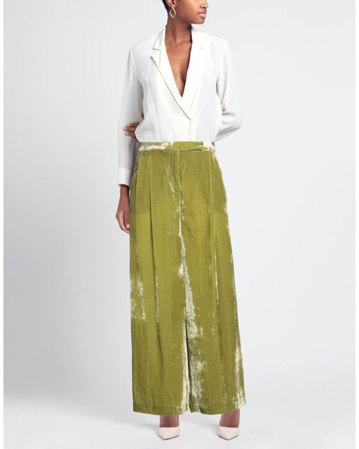 Semicouture Green Trouser