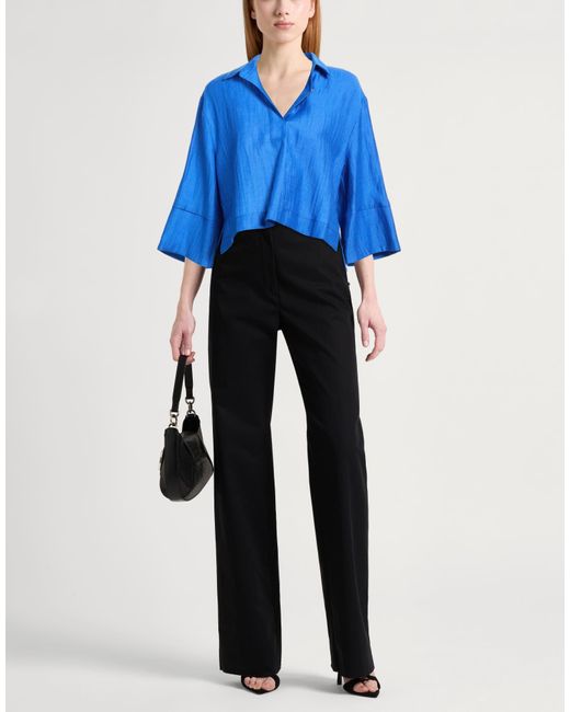Top Kaos de color Blue