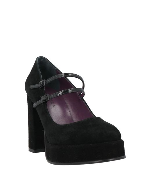 Apepazza Black Pumps Leather