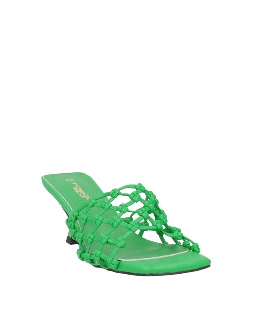 Tosca Blu Green Sandals