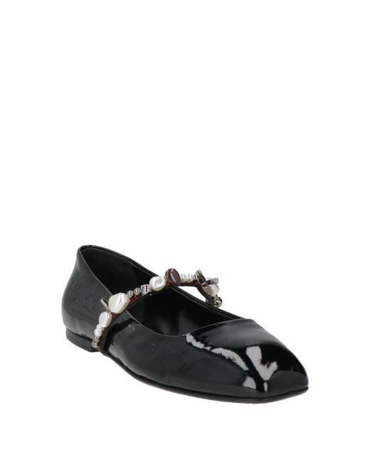 Dorothee Schumacher Black Ballet Flats