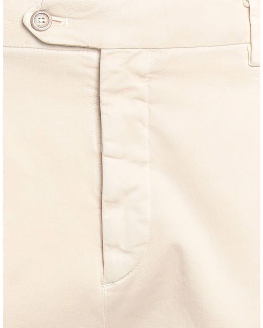 Fedeli Natural Pants Cotton, Cashmere, Elastane for men