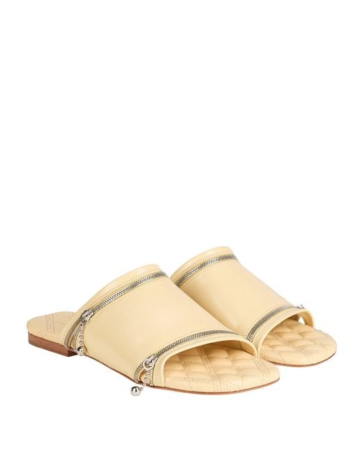 Burberry Natural Sandals Leather
