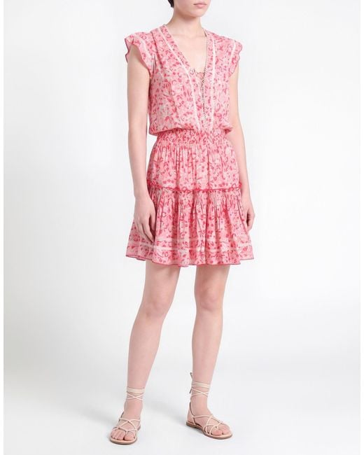 Poupette Pink Mini Dress Viscose