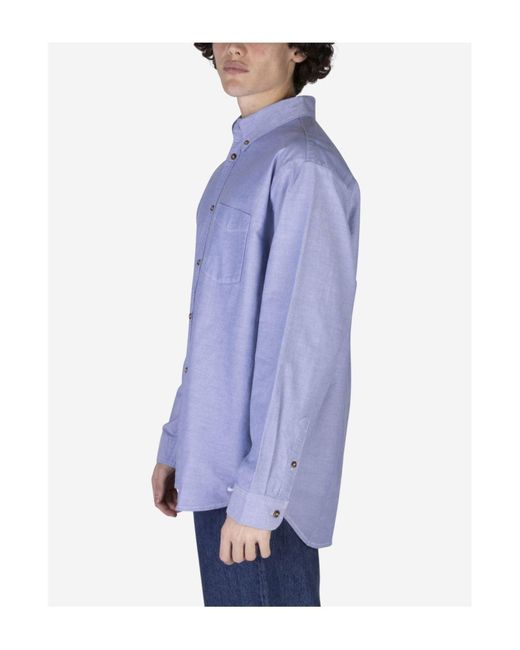 Camisa vaquera Nike de hombre de color Blue
