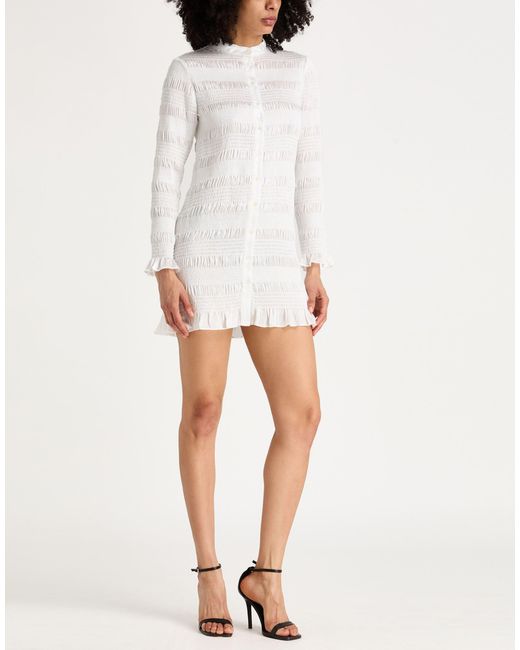 AllSaints White Mini Dress
