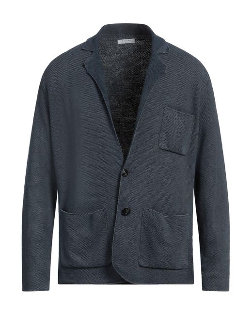 Boglioli Blue Slate Blazer Cotton for men
