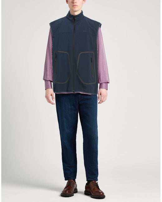 Chompa sin mangas Barbour de hombre de color Blue