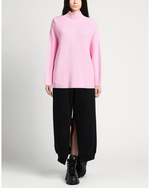 Twinset Pink Turtlenecks