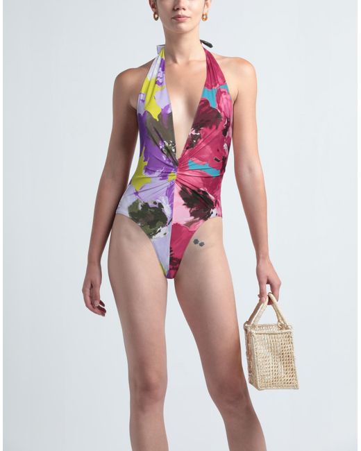 House of Amen Pink One-piece Swimsuit