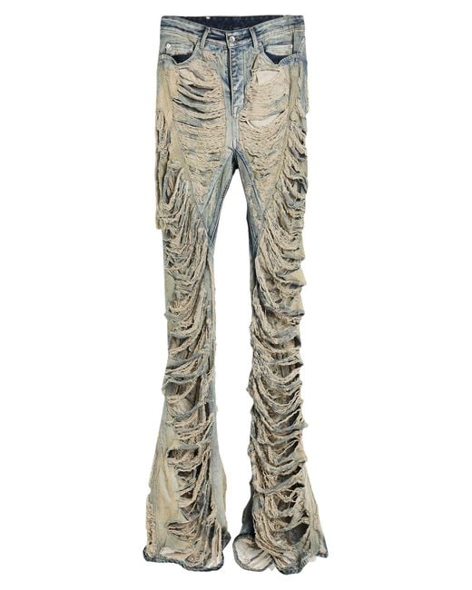 Rick Owens Gray Jeans for men