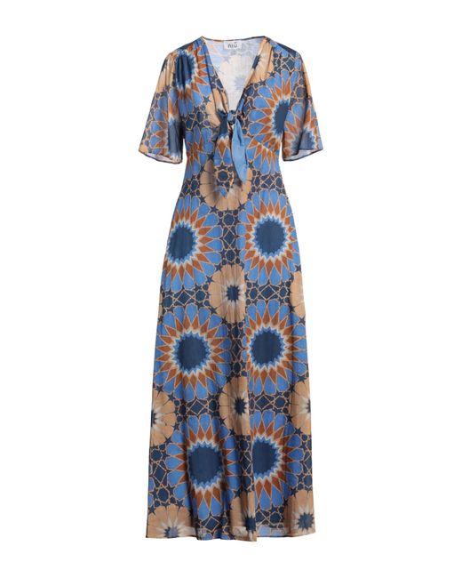 Niu Blue Maxi-Kleid