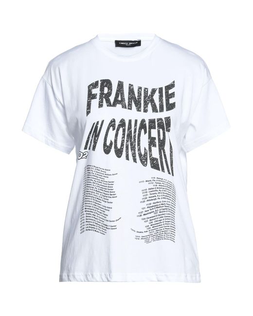 Frankie Morello White T-Shirt Cotton
