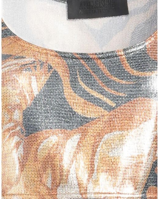 Alberta Ferretti Gray Top