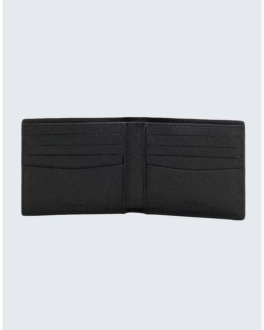 Serapian Black Wallet for men