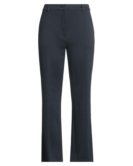 Weekend by Maxmara Blue Pants Cotton, Polyester