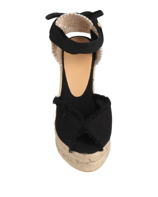 Castaner Black Espadrilles