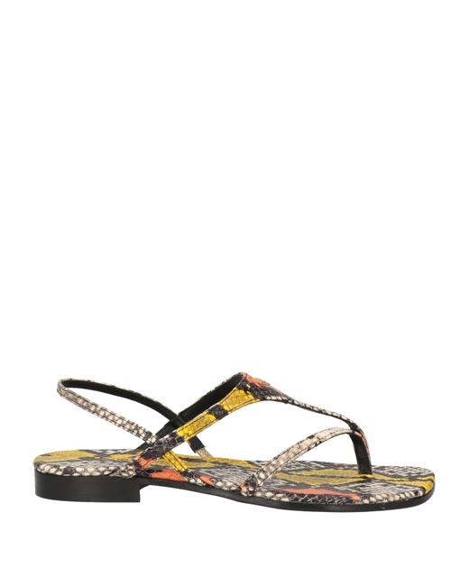 Zadig & Voltaire White Thong Sandal