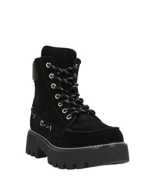 Colors Of California Black Ankle Boots