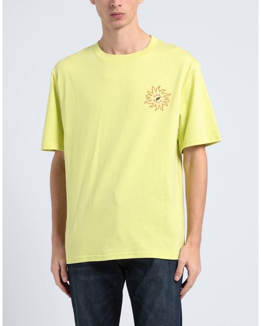Gcds Yellow T-shirt for men