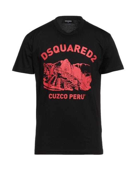 DSquared² T-shirts in Black für Herren