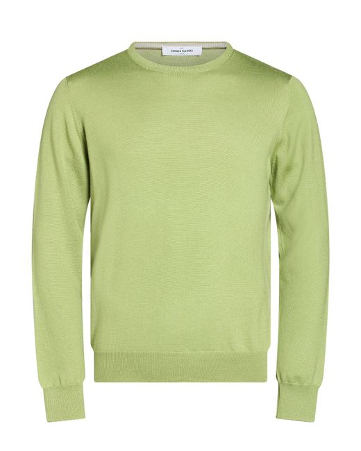 Pullover Gran Sasso de hombre de color Green