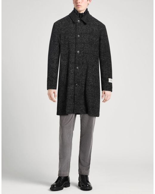 Peuterey Black Coat for men