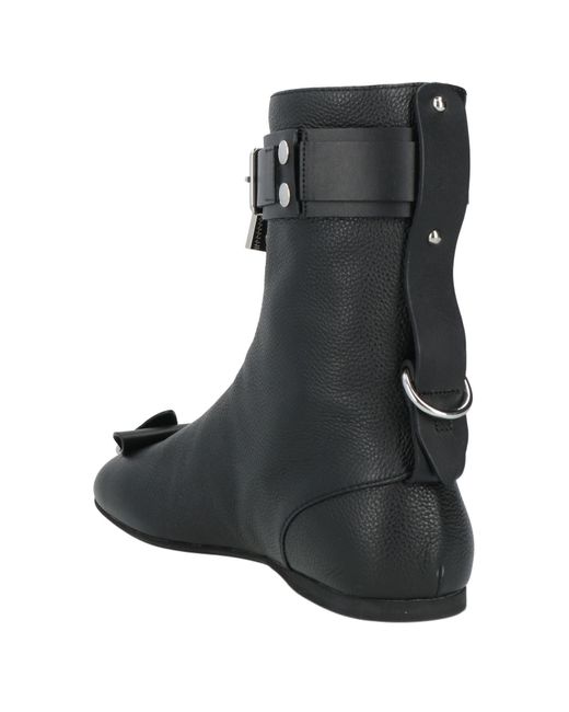 J.W. Anderson Black Ankle Boots for men