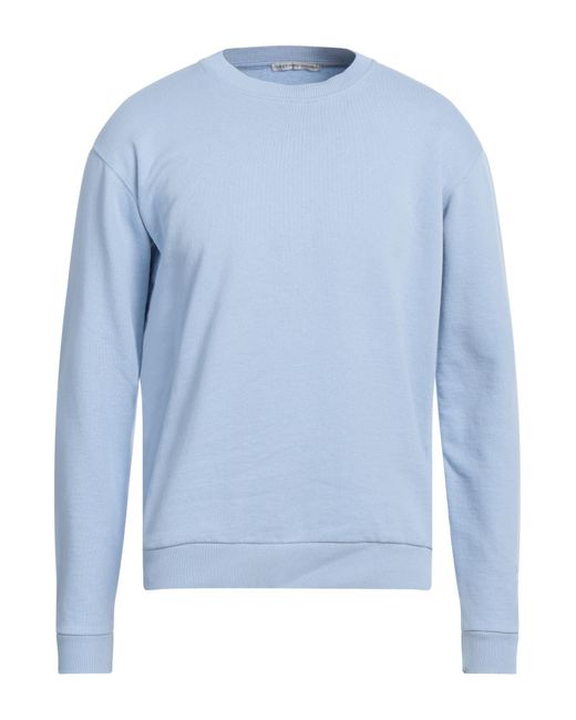 Grey Daniele Alessandrini Blue Sweatshirt for men