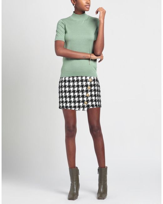 Balmain Black Mini Skirt