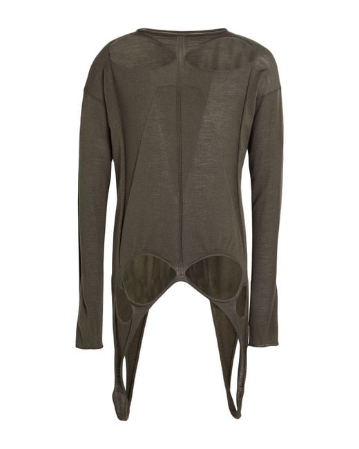 Pullover di Rick Owens in Gray da Uomo