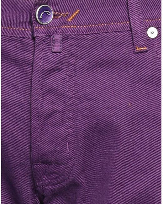 DIGEL Purple Pants for men
