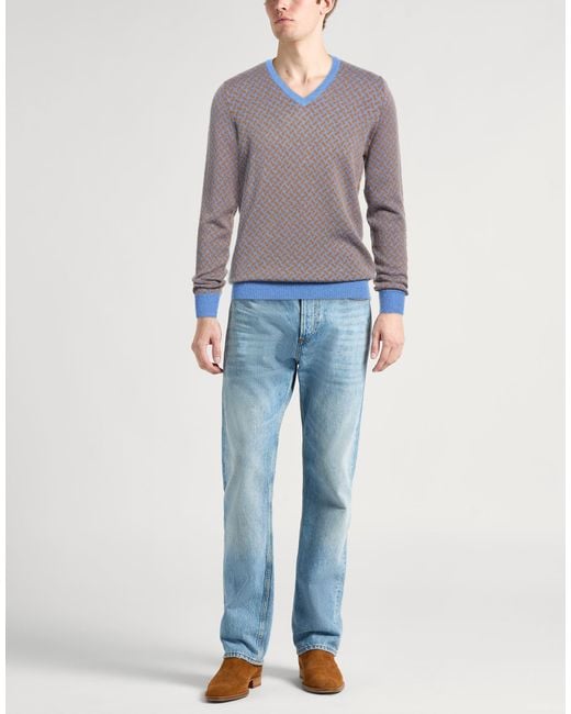 Drumohr Blue Jumper for men