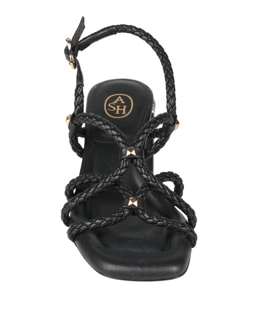 Ash Black Sandals