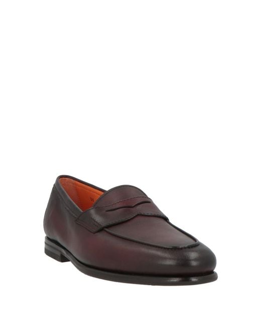 Santoni Brown Loafer for men