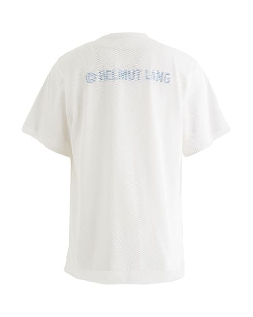 Helmut Lang White T-Shirt Cotton for men