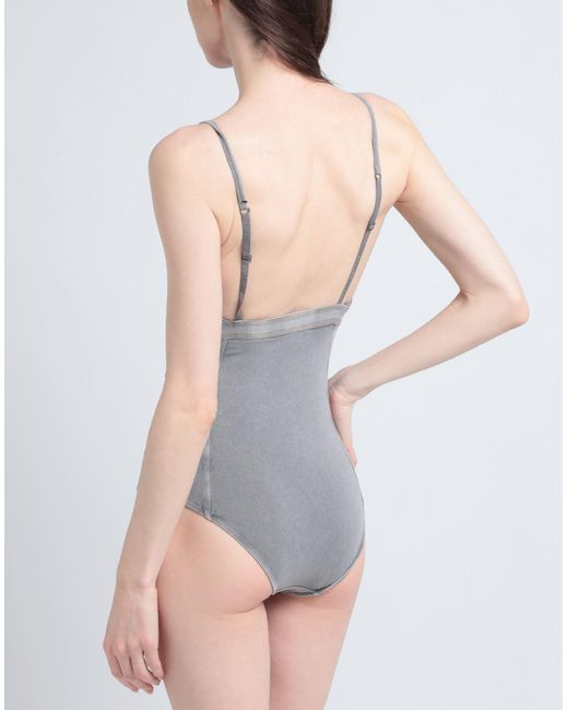 DIESEL Gray Lingerie Bodysuit