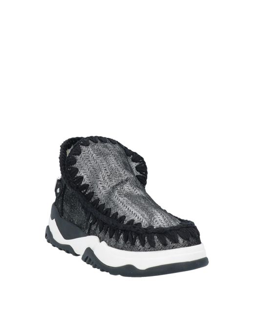 Mou Gray Ankle Boots