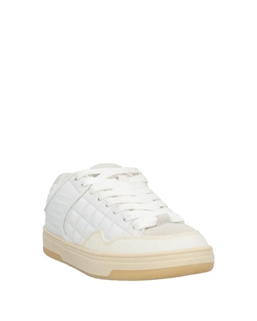 Date White Sneakers Leather for men