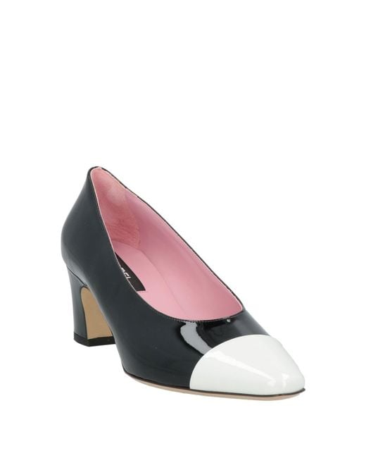 CAREL PARIS Black Pumps Leather
