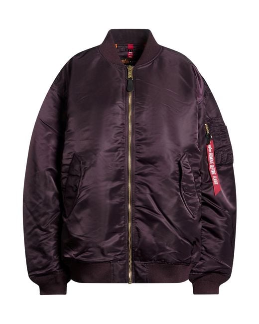 Alpha Industries Purple Jacket