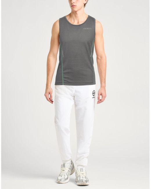 Bikkembergs Gray Tank Top Polyester for men