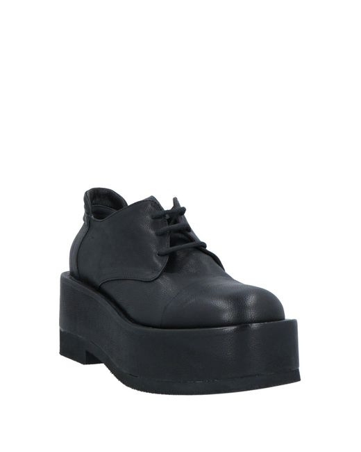 Ixos Black Lace-up Shoes