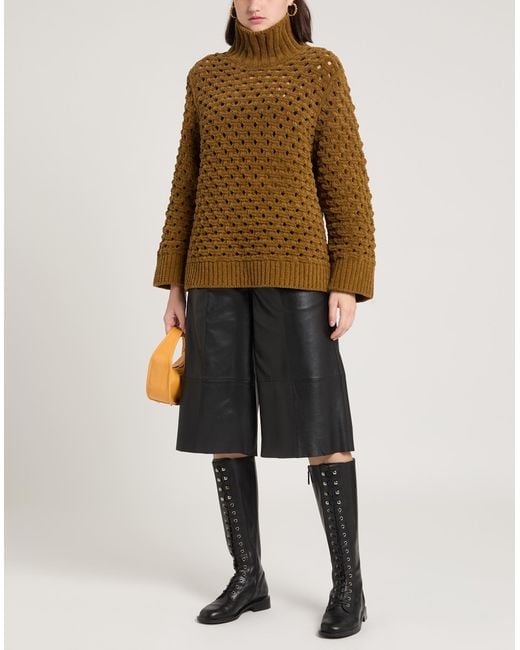 Dorothee Schumacher Brown Turtleneck